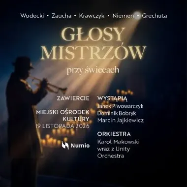 Głosy Mistrzów przy świecach w Zawierciu – koncert z utworami legend polskiej sceny
